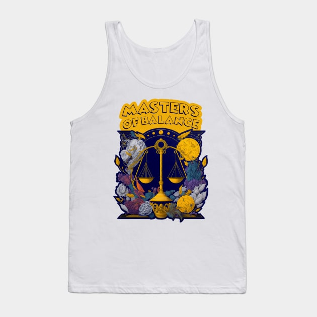 Design for Libra with Funny Quotation_1 Tank Top by thematics